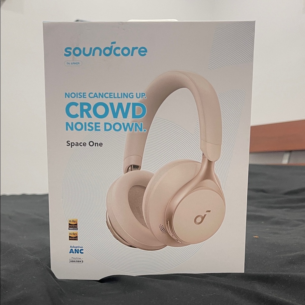 Soundcore Space One Over-Ear Headphones - Beige